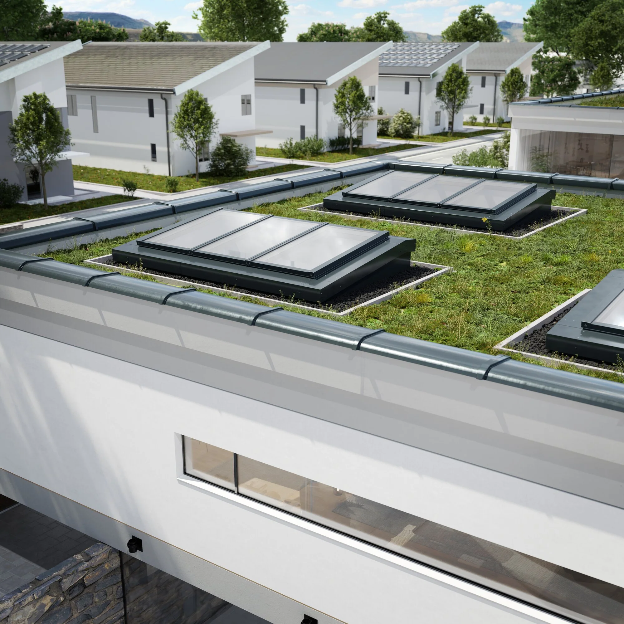 Lamilux MS78 Modular Glass Skylight - Image 3